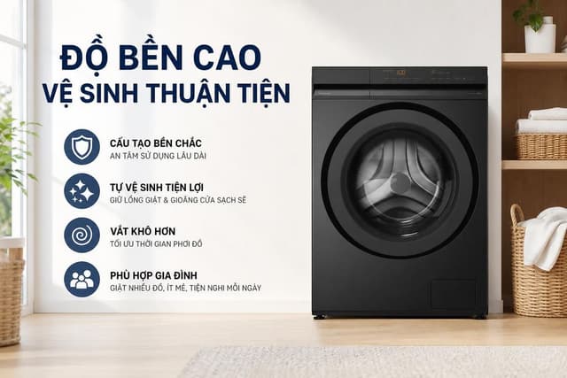 Panasonic Inverter 12 kg NA-24VDG1BVT 12kg