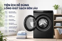 Panasonic Inverter giặt 10 kg - sấy 7 kg NA-S20DG1BVT 10kg