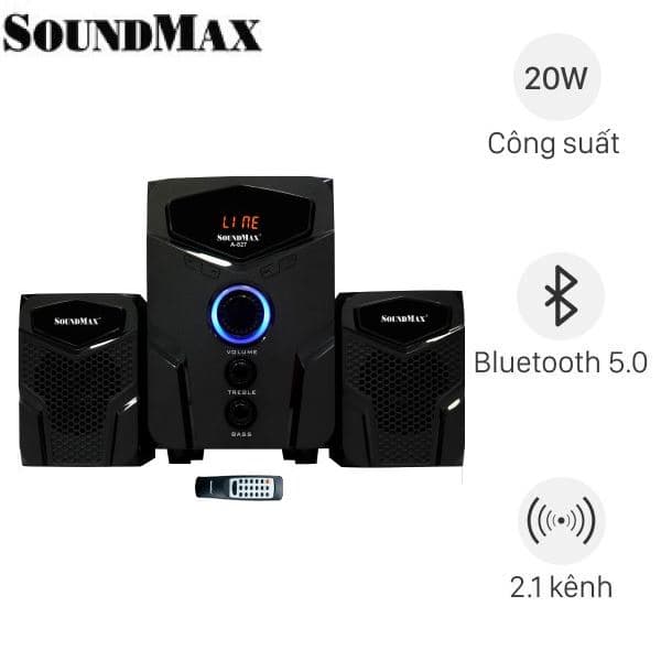 Loa vi tính Bluetooth Soundmax A827