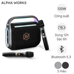 Loa Bluetooth Party Alpha Works Sonik 120 VNE