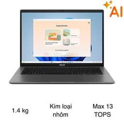 ASUS Vivobook S14 S3407CA - LY095WS Intel Core Ultra 5 Arrow Lake - 225H 16GB 512GB