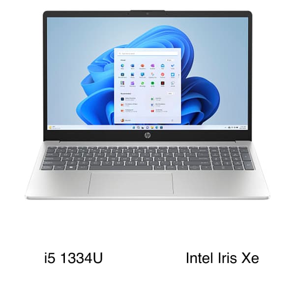 HP 15 fd0235TU - 9Q970PA Intel Core i5 Raptor Lake - 1334U 16GB 512GB