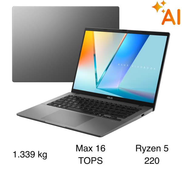 ASUS Vivobook 16 X1607CA - MB990W Intel Core Ultra 7 Arrow Lake - 255H 16GB 512GB