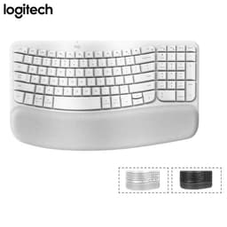 Bàn Phím Bluetooth Logitech Wave Keys Ergonomic