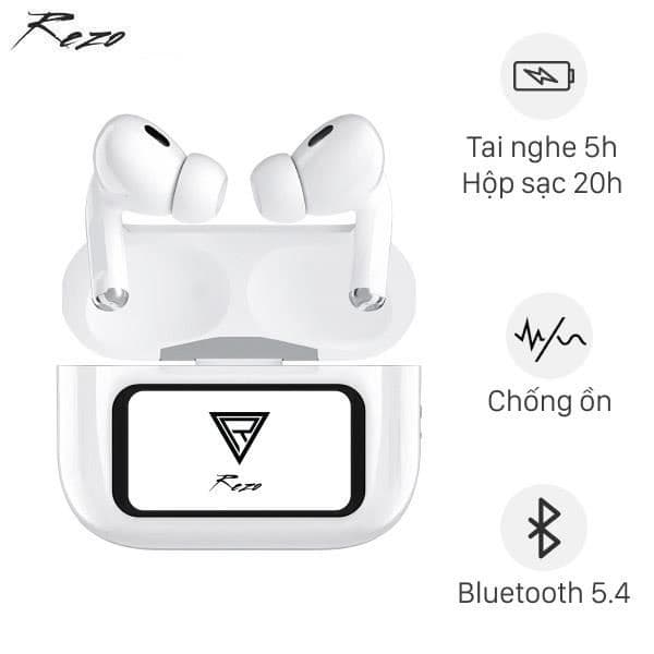 Tai nghe Bluetooth True Wireless Rezo Air 5 Deluxe ANC