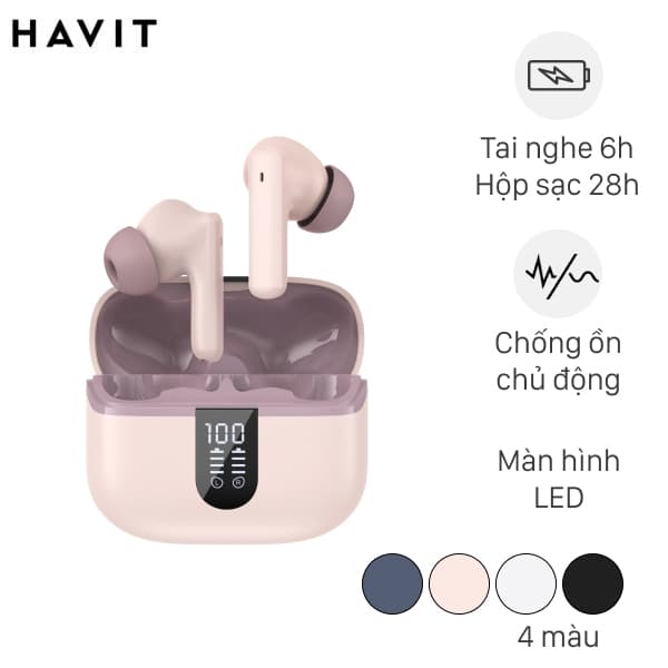 Tai nghe Bluetooth True Wireless Havit TW943 Pro