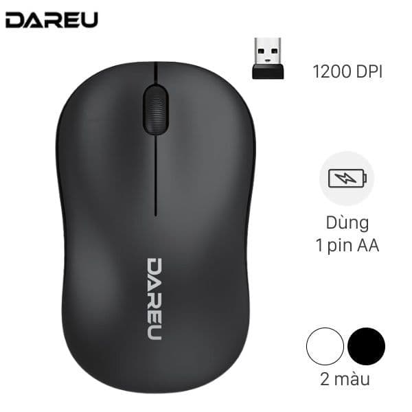 Chuột không dây Dareu LM106G