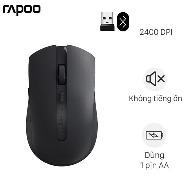 Chuột Bluetooth Silent Rapoo M320B