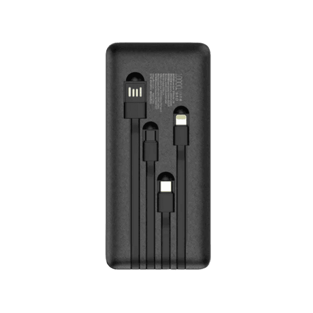 Sạc dự phòng Golf 10.000mAh tích hợp dây L106