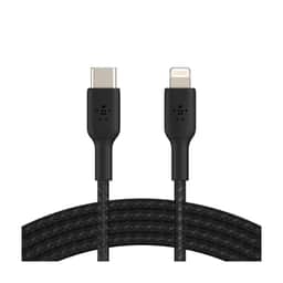 Cáp Belkin USB Type C - Lightning, 1 mét, vỏ dù, công suất 30w