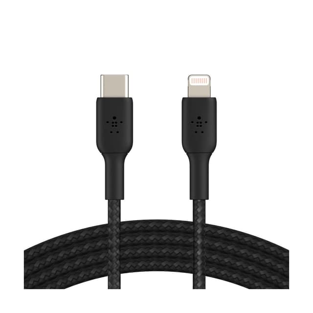 Cáp Belkin USB Type C - Lightning, 1 mét, vỏ dù, công suất 30w