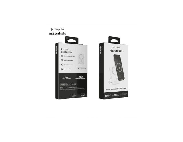 Sạc dự phòng mophie Essentials Snap+ powerstation with Stand 10,000mAh