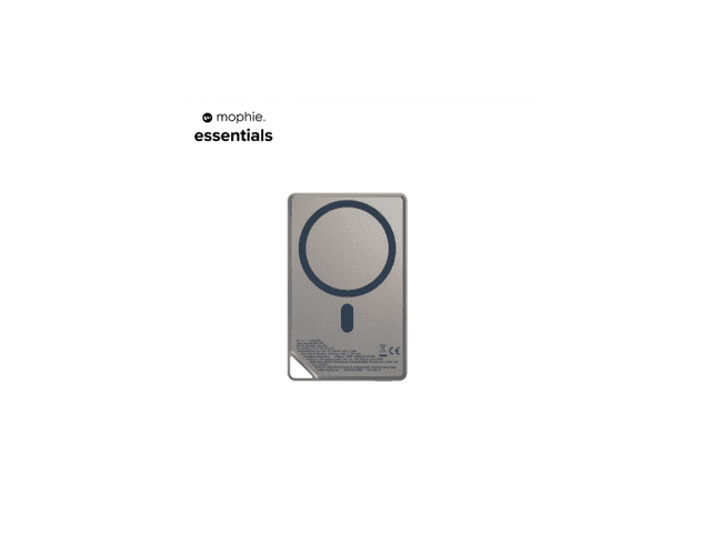 Sạc dự phòng mophie Essentials Snap+ 10,000mAh Metallic - 401116530