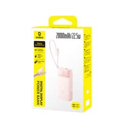 Sạc Dự Phòng Baseus EnerFill FC11 22.5W 20000mAh - with Dual Built-in Cable
