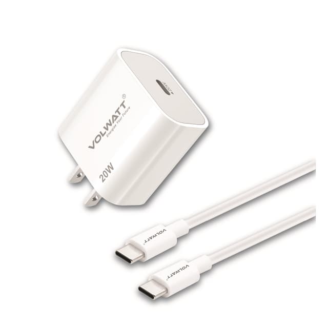 Bộ sạc nhanh Volwatt 20w C to C