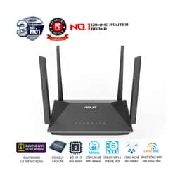 Router Wifi 6 băng tần kép Asus RT-AX52 AX1800
