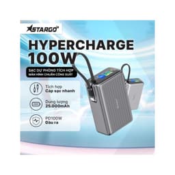 Sạc dự phòng StarGO HyperCharge 100W 25000mAh