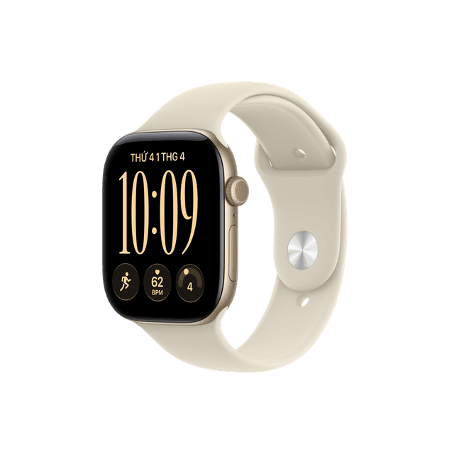 Apple Watch Series 12 - GPS + Cellular, - Viền Nhôm Dây Cao Su M/L 42mm