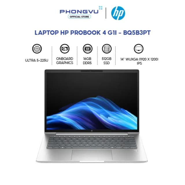HP ProBook 4 G1i - BQ5B3PT Ultra 5-225U 16GB 512GB