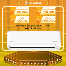 Sharp Inverter 1.5 HP AH-XP13DSW 12.000 BTU