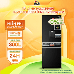 Panasonic Inverter 300 lít NR-BV331WGKV 300 lít