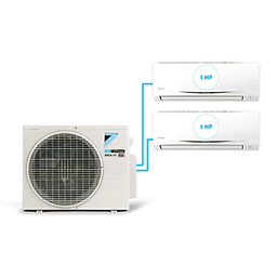 Hệ Thống Máy lạnh Multi S Daikin Inverter 2.0HP + 02 Dàn lạnh 1.0HP MKC50RVMV/CTKC25RVMV+CTKC25RVMV