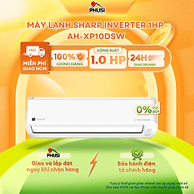 AH-XP10DSW - Máy lạnh Sharp Inverter 1 HP AH-XP10DSW