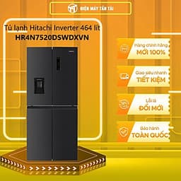 Hitachi Inverter 464 lít Multi Door HR4N7520DSWDXVN 464 lít
