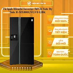 Tủ lạnh Hitachi Inverter 569 lít R-MX800GVGV0(GBK)