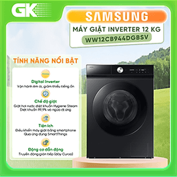 Samsung Inverter 12 kg WW12CB944DGBSV 12kg