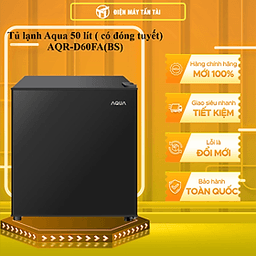 Tủ lạnh Aqua 50 lít ( có đóng tuyết) AQR-D60FA(BS)