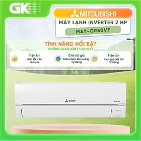 Máy Lạnh Inverter Mitsubishi Electric MSY-GR50VF (2.0HP)
